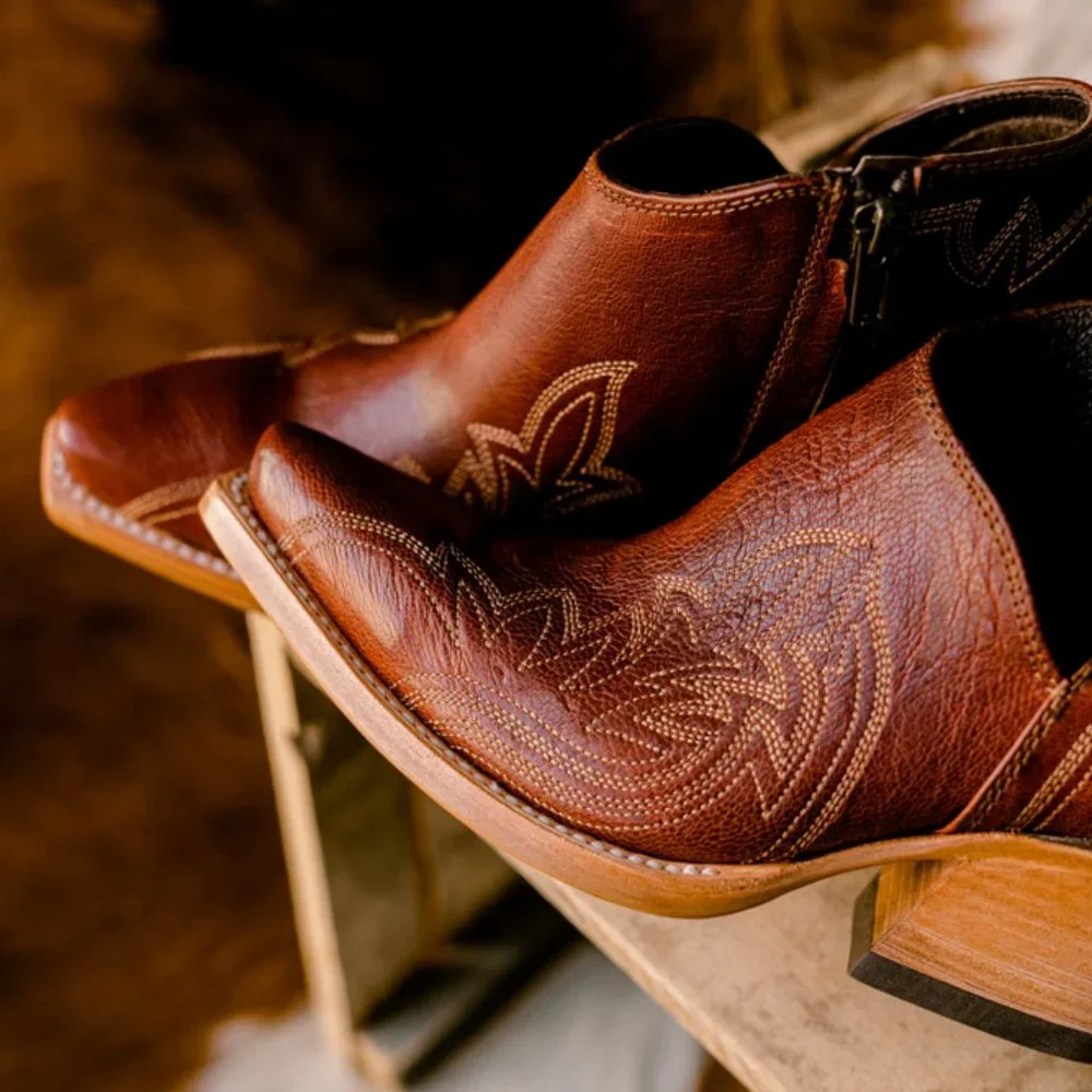 Brand New w/ Tags Ariat Jolene Snip-Toe Ankle Boot [Sedona] - Picture 6 of 11